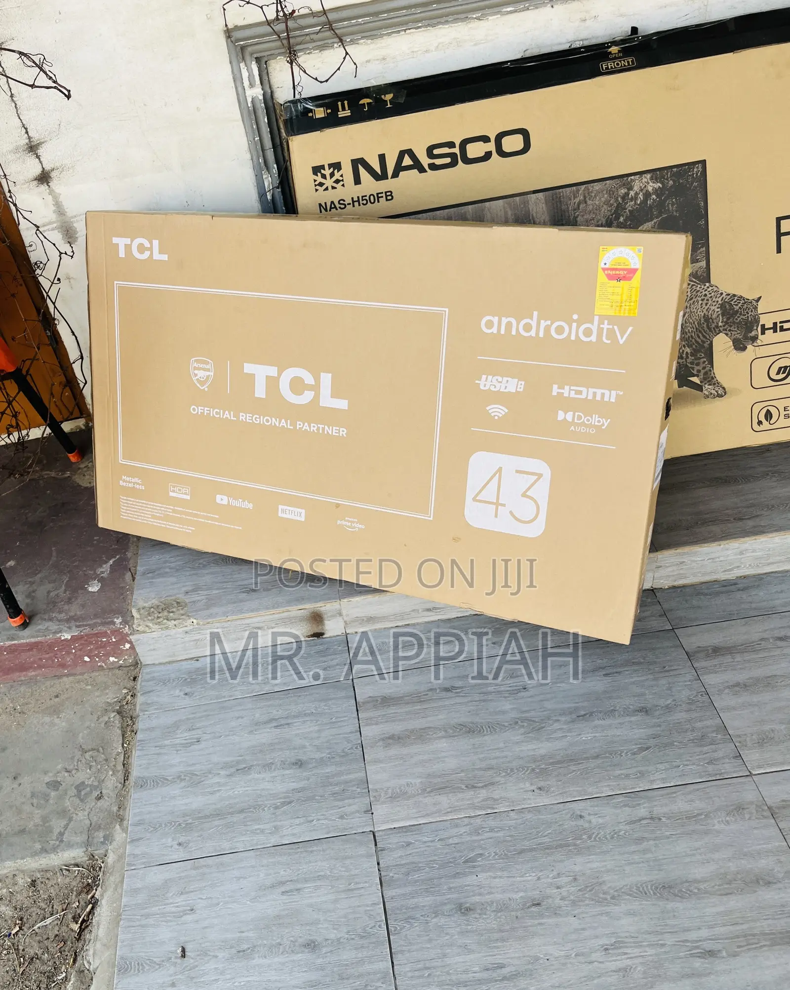 Get TCL 43s4500 43 Inches HDR Android Television.