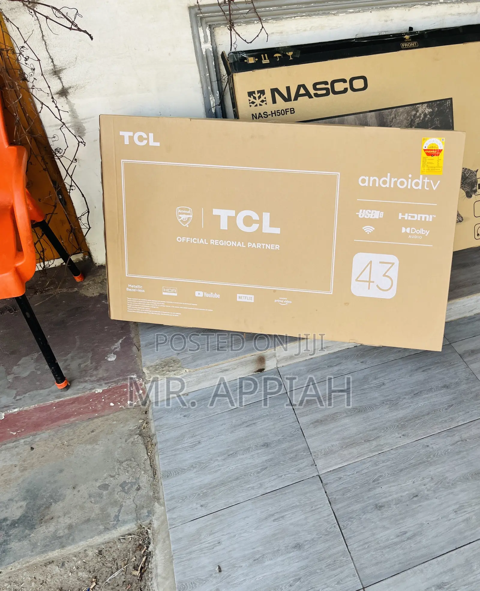 Unique TCL 43s4500 43 Inches HDR Smart Android Television.