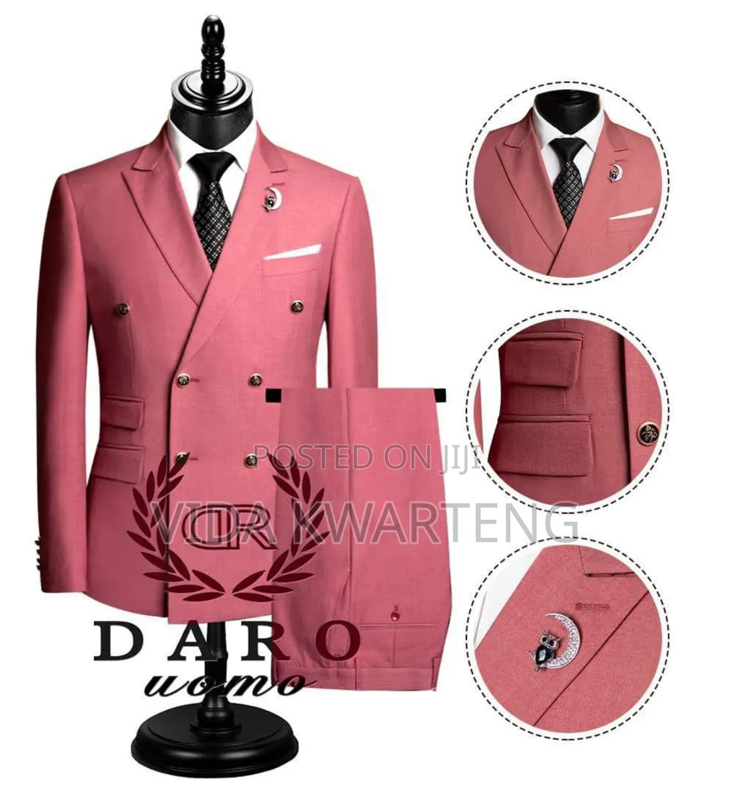 Executive Daro Double Breasted Men's Suits