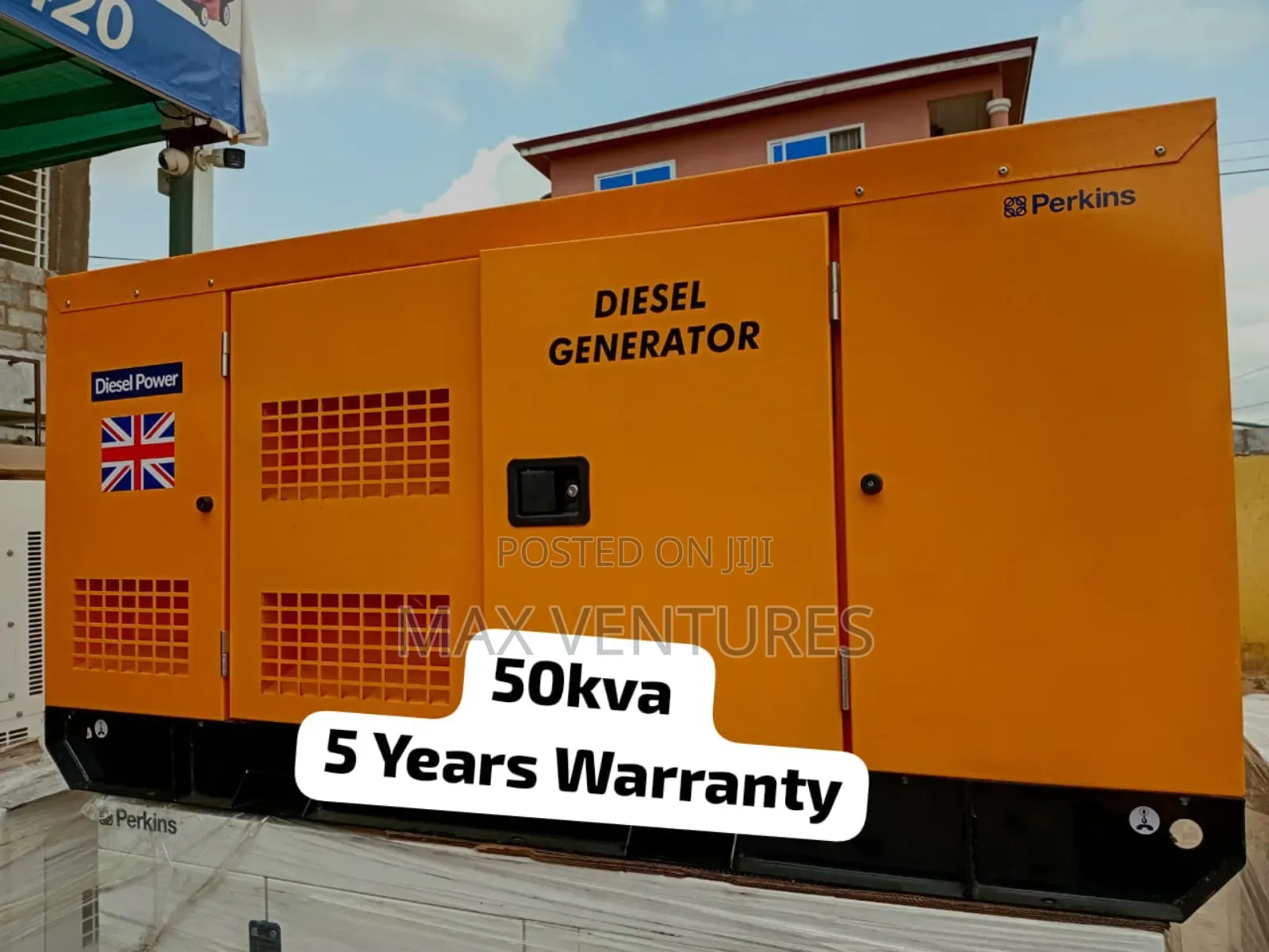 Discounted 50kva Perkins Diesel Powered Generator