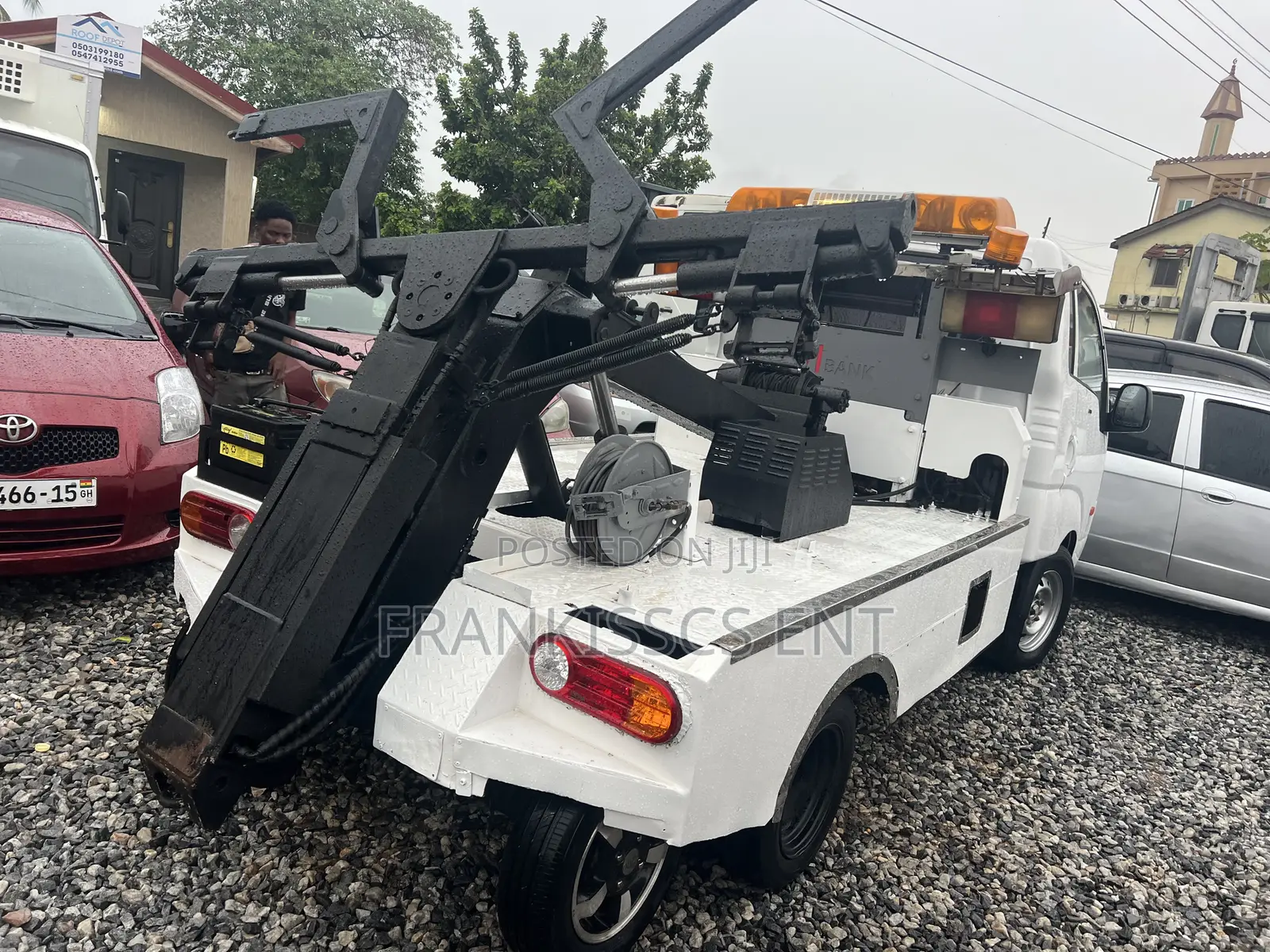Kia Bongo 3 Towing Car