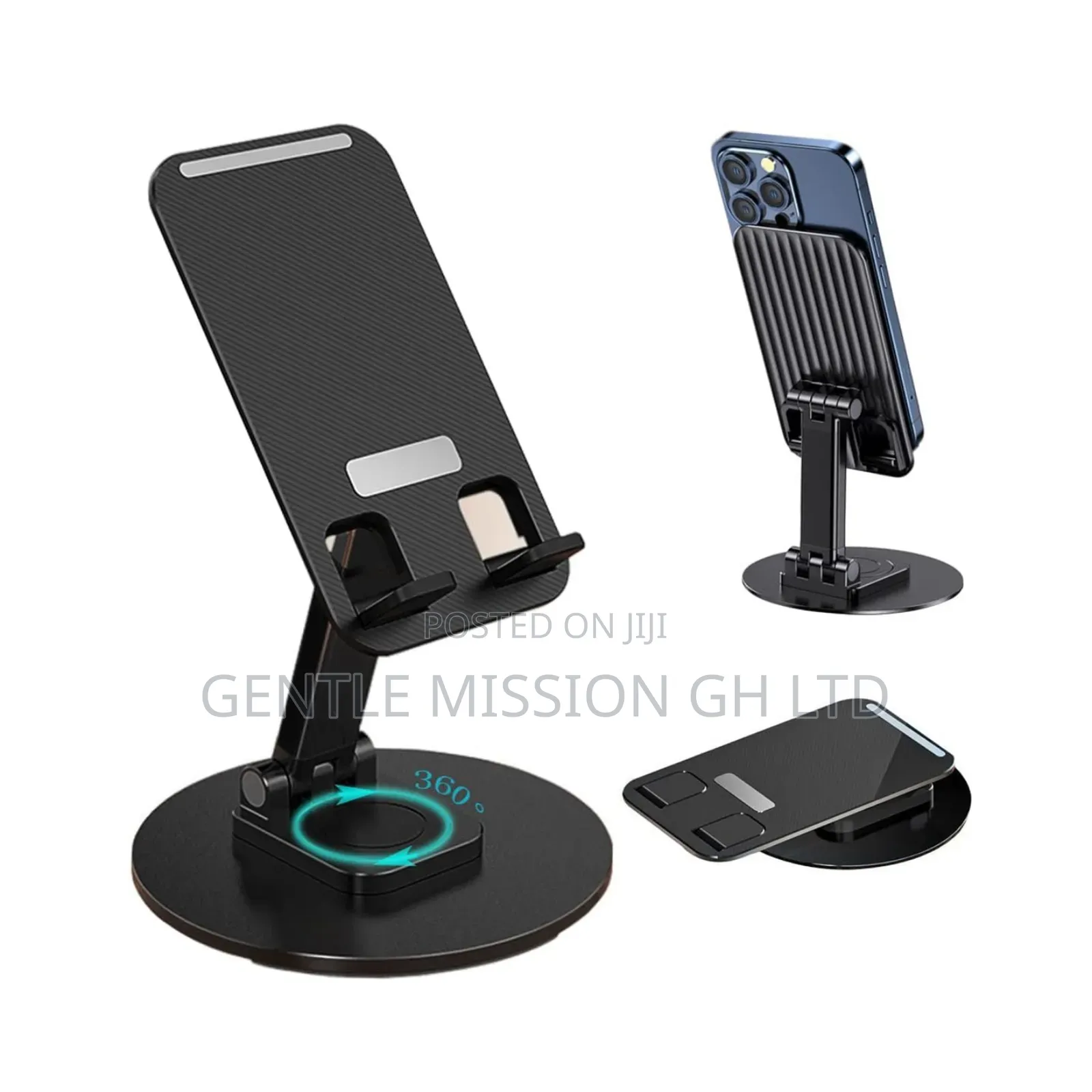 Mobile Phone Stand 360° Rotation Height Nd Adjustable Stand