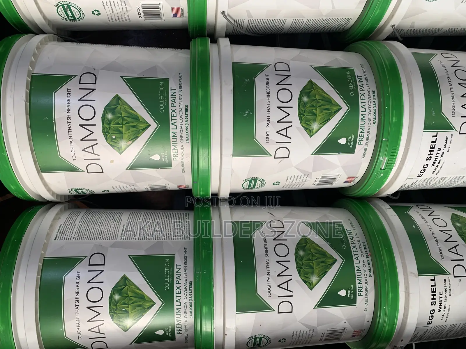 Diamond Emulsion Paints (Eggshell)