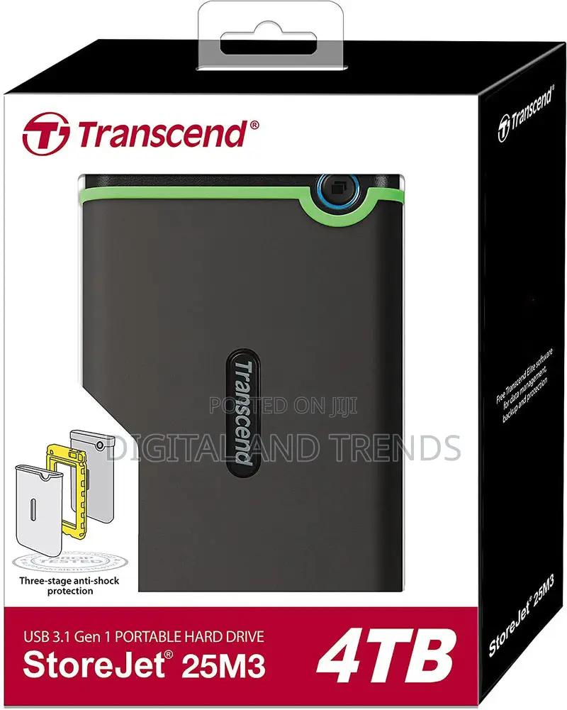 Transcend 4tb External Hard Drive