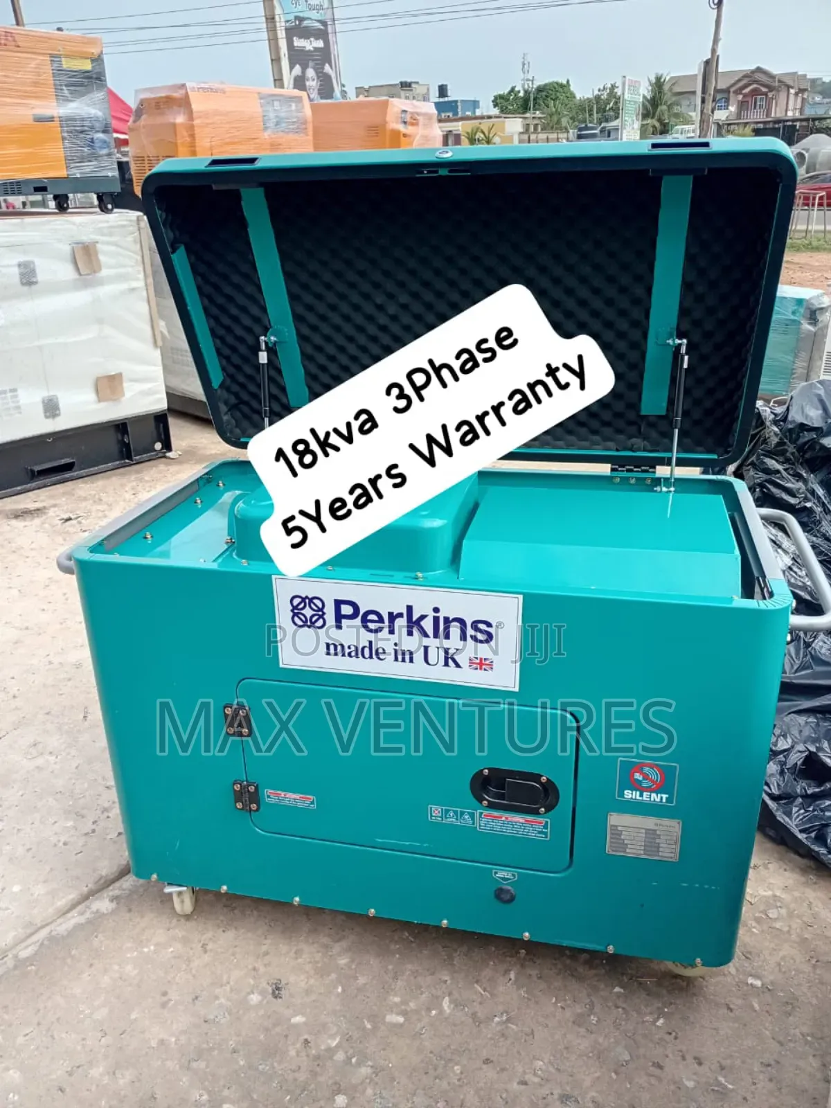 Perkins 18kva Stay Powered Up With Our Diesel Silent Genset