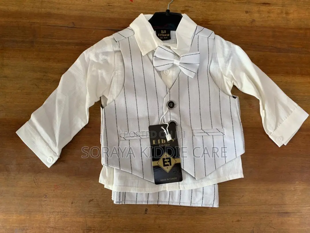 Efbey Stripped Suit