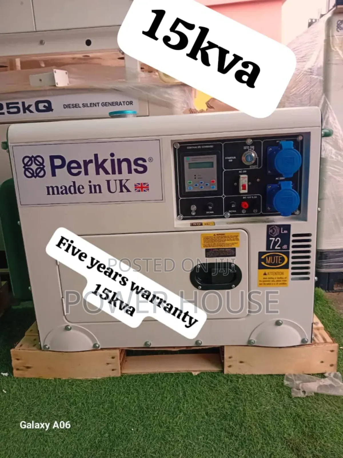 Mega Gen 15kva 16500watts Diesel Silent Generator