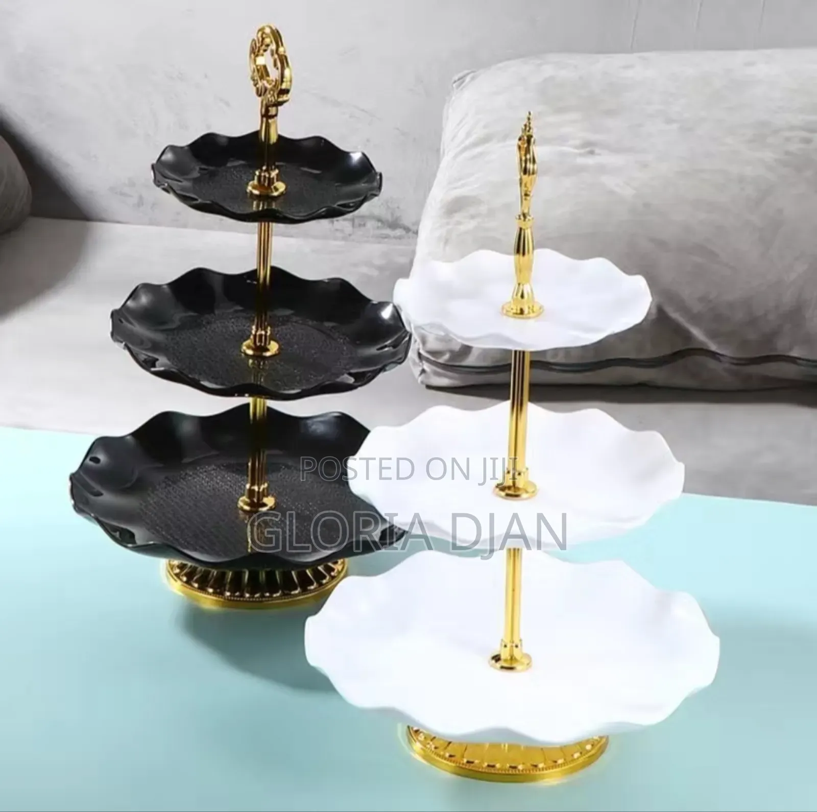 3layer Fruit/Candy/Desert Stand Plate