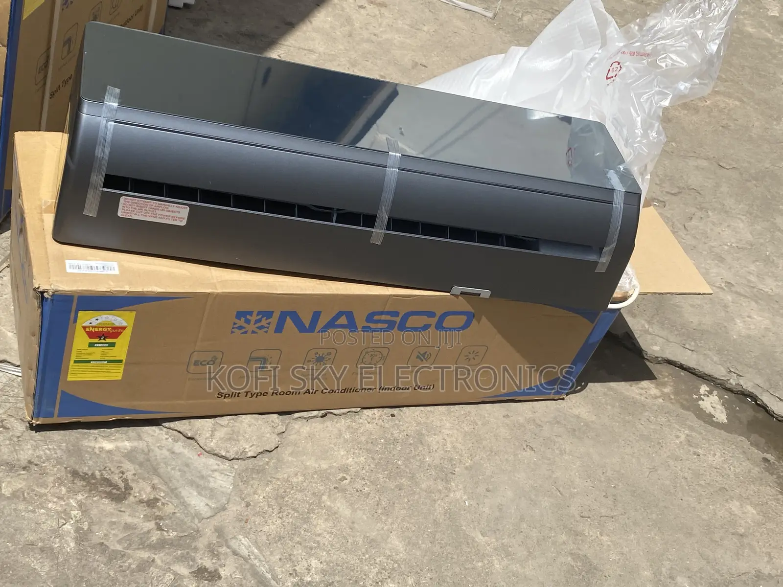 Slam-Roaming Nasco Black Mirror 2.5hp Split R410 Gas Ac