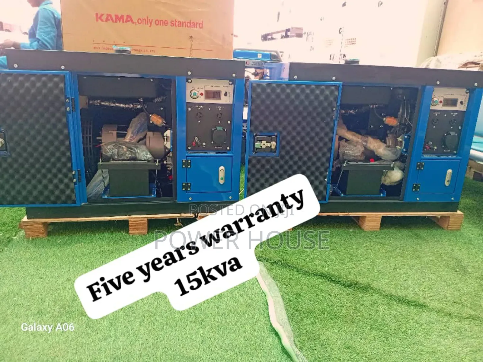 Power Surage 15kva 16500watts Diesel Silent Generator