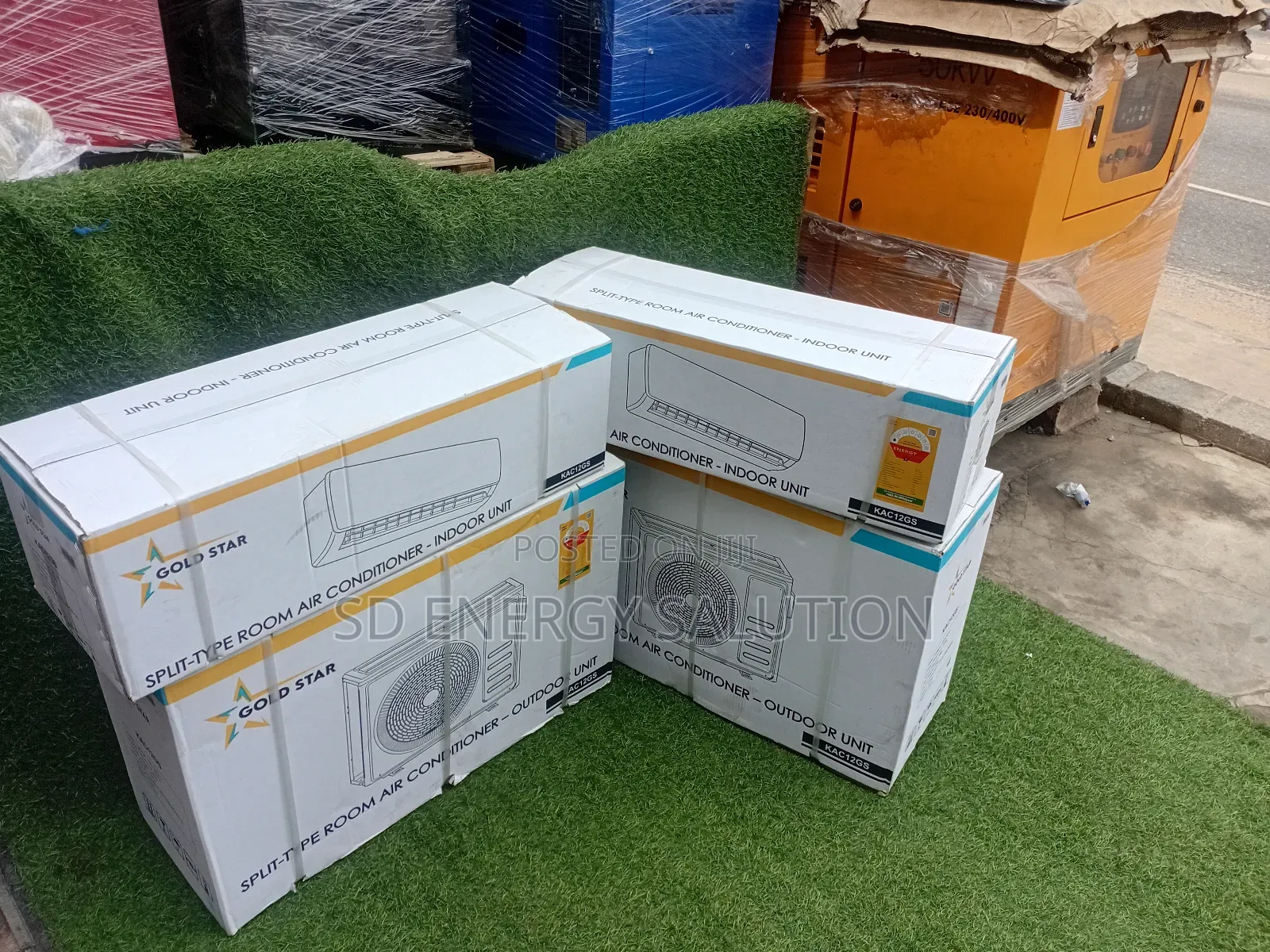 Energetic Gold Split Star 1.5hp Air Conditioner System