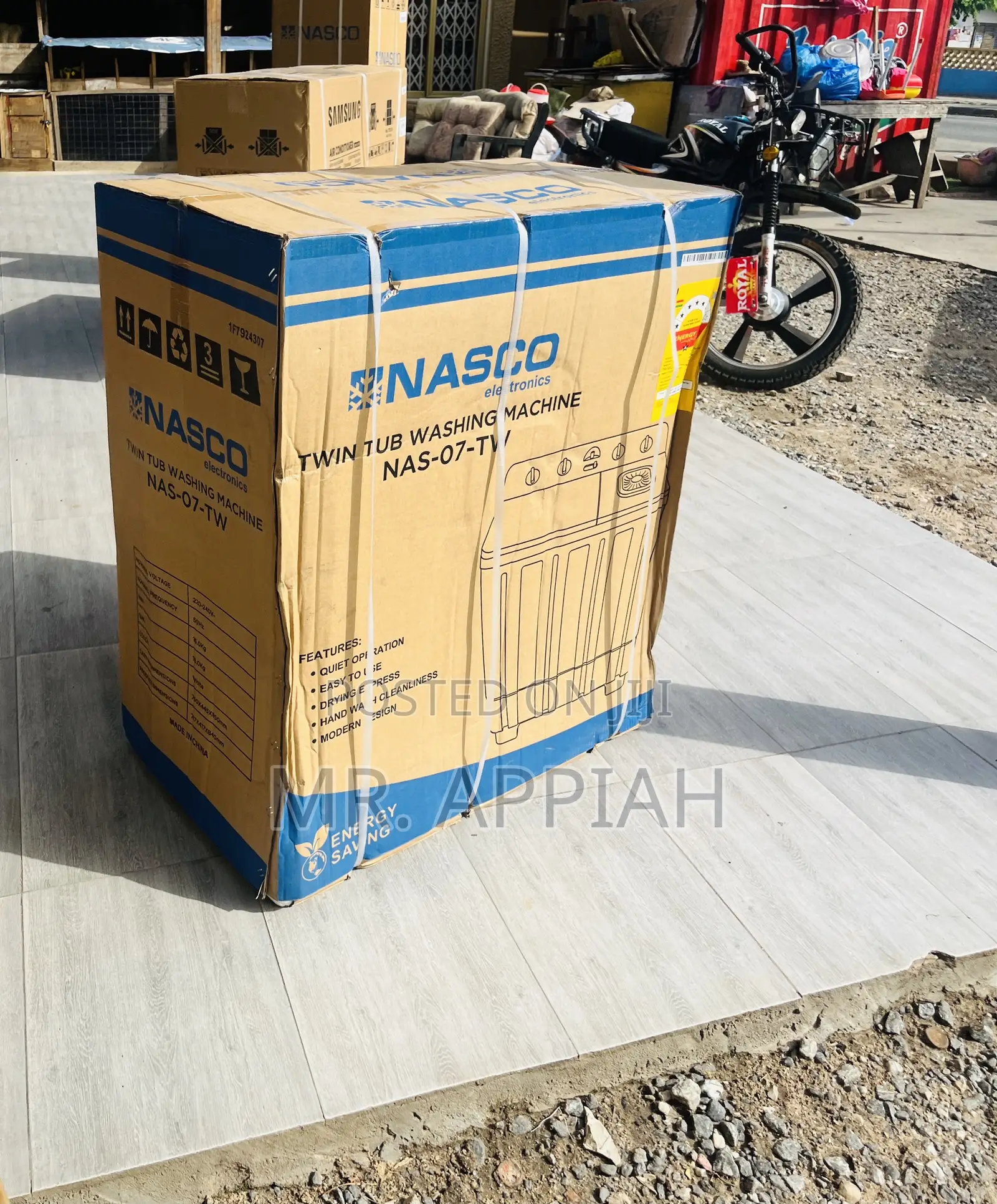 Uniquely Nasco Top Load Washing Machine(White)Semi-Auto