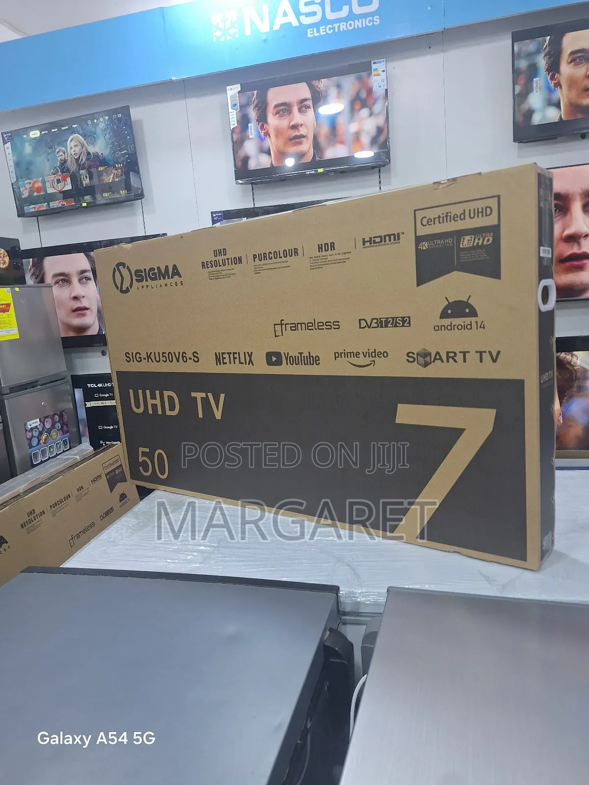 Brand New Fresh in Box Sigma 50 Inches Smart