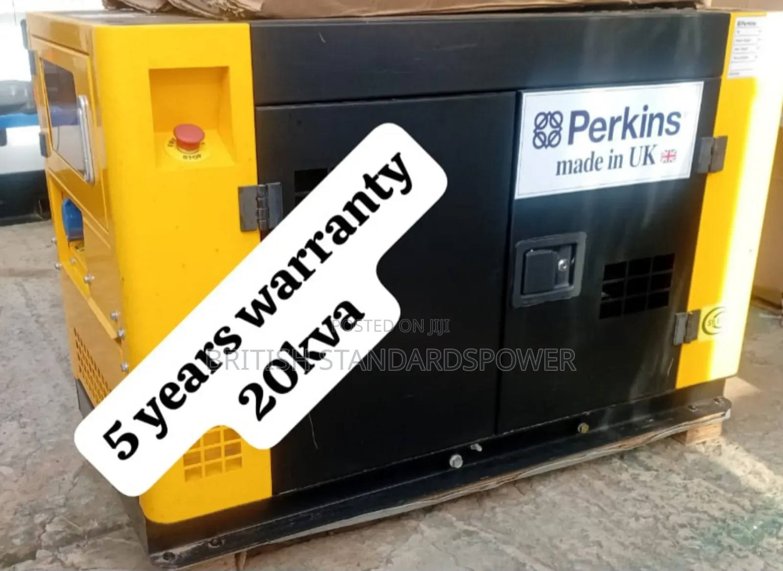 British Standard 20kva Silent Diesel Generator
