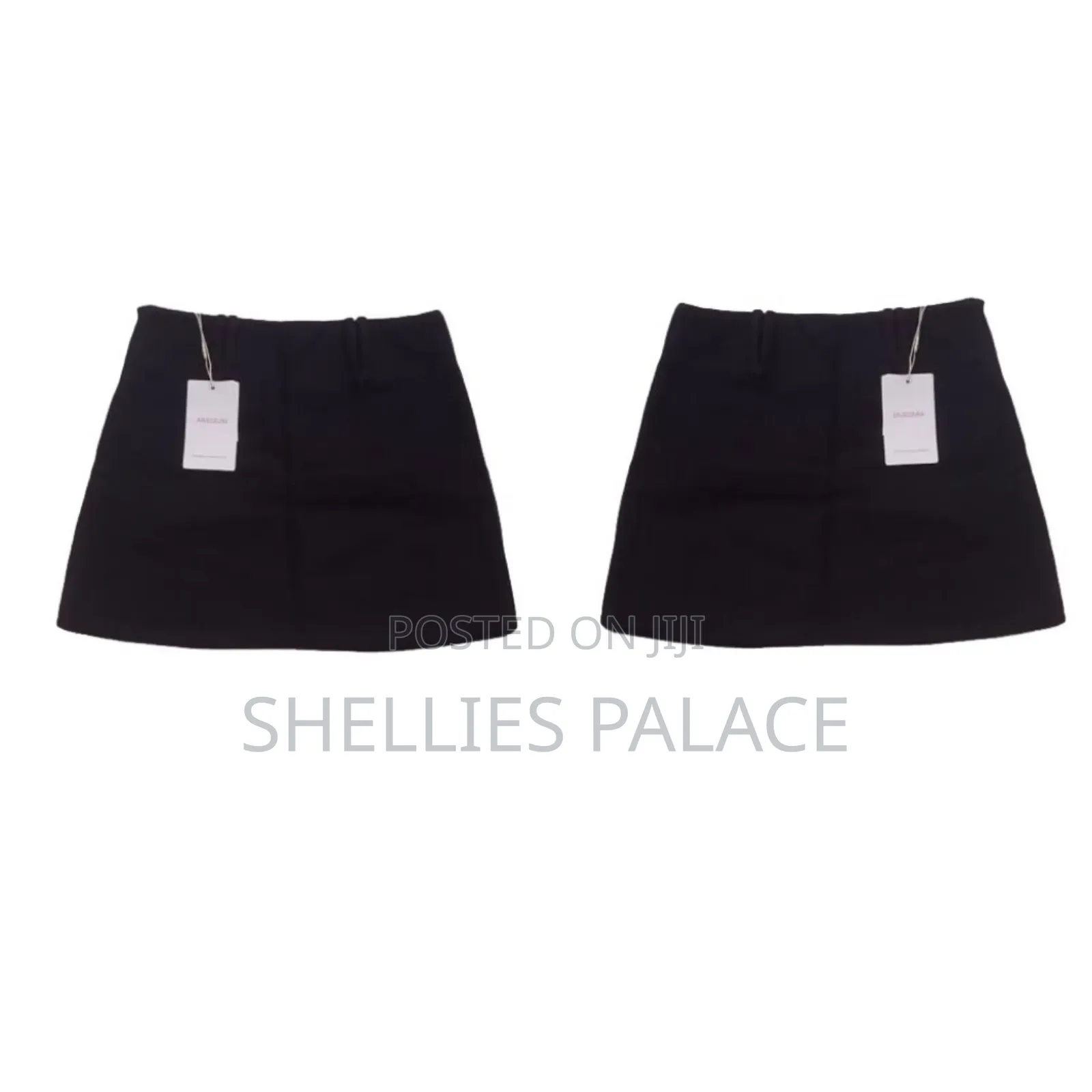 Ladies High Waist Mini Skirt