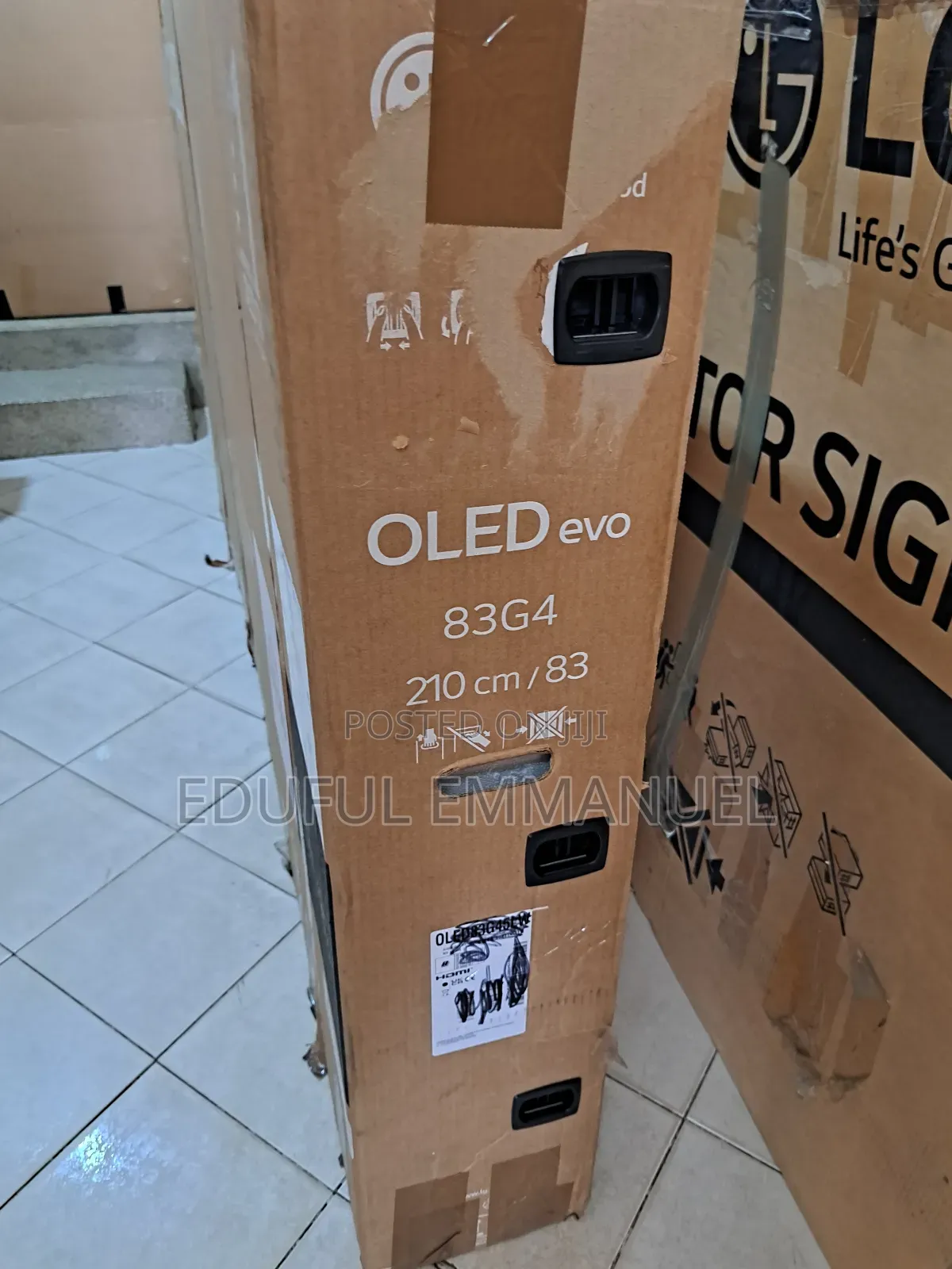 Lg 83" Class Oled Evo G4 Uhd Smart 2024 Ai Apple Airplay