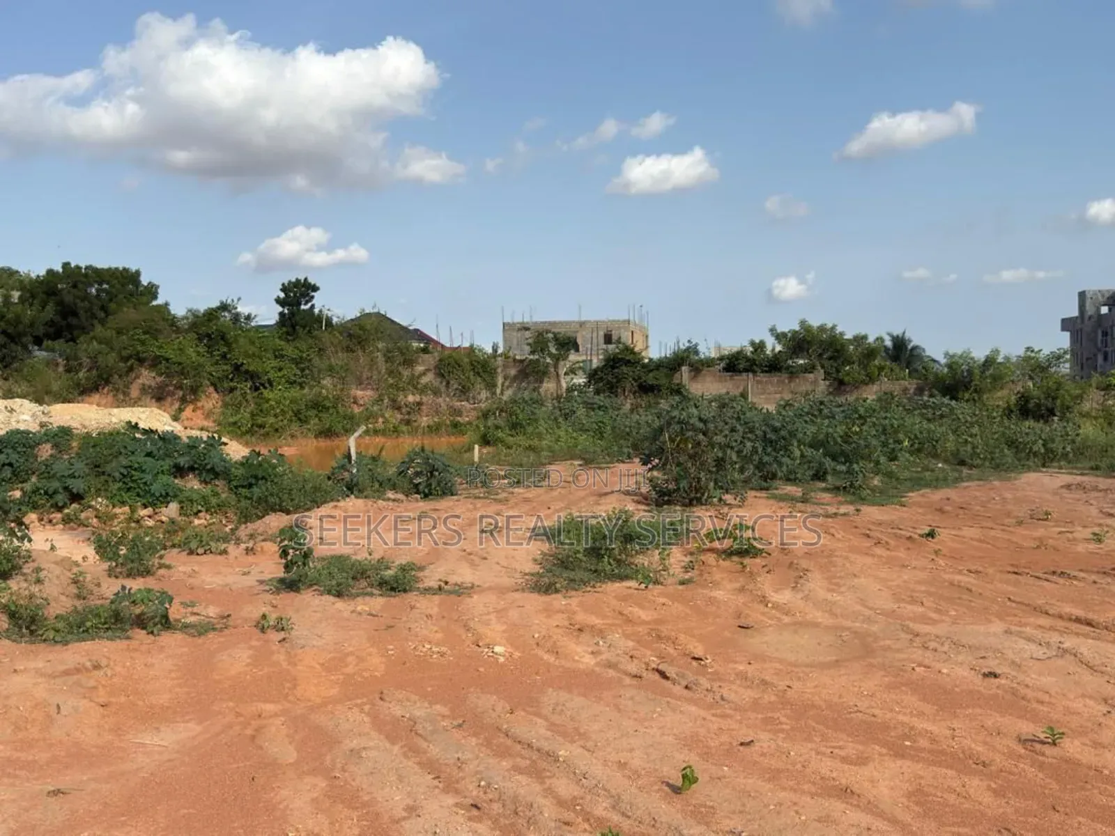 Acres of Demarced Tiled Land for Sale at Oyibi
