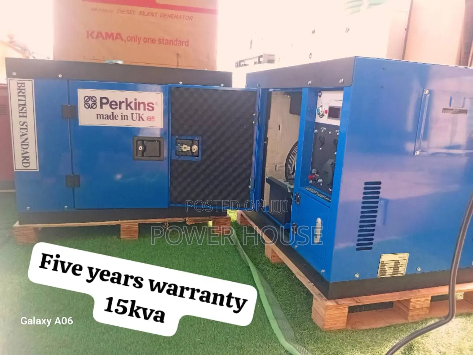 Power Generator Pro 16500watts 15kva Perkins Diesel Generato