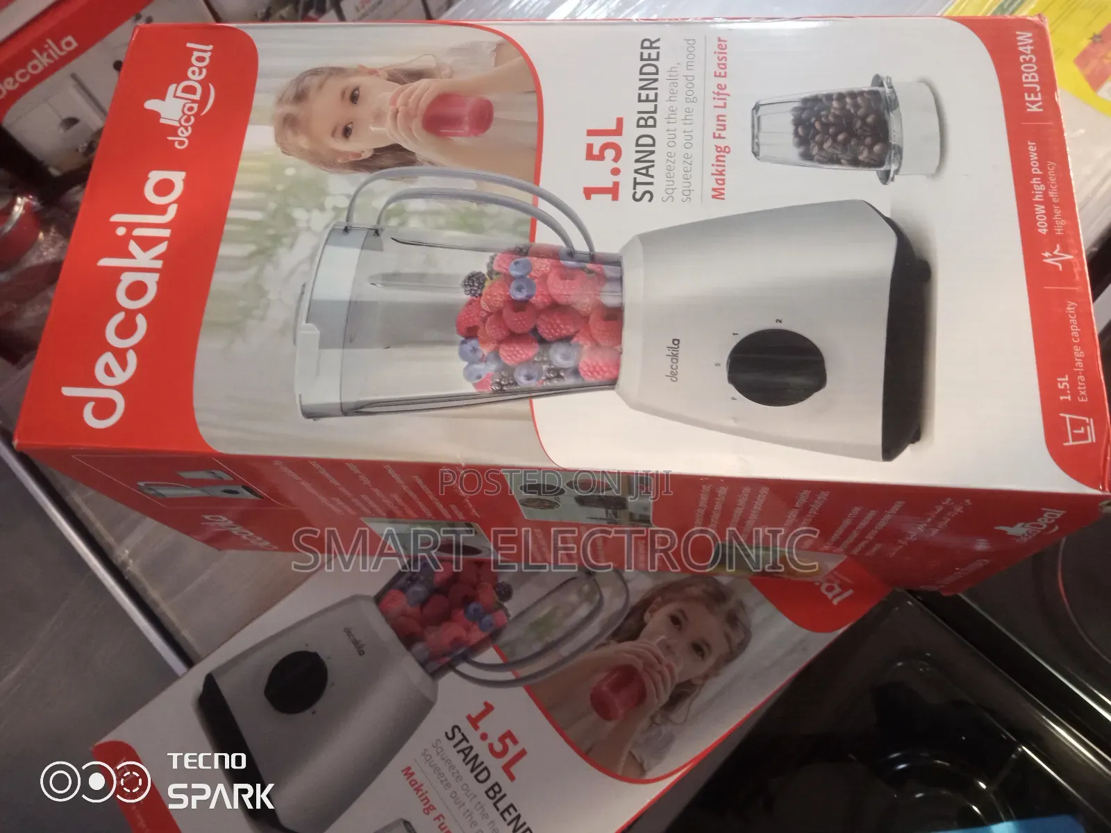 Exclusive Blender Decakila 1.5l Stand Blender Decakila