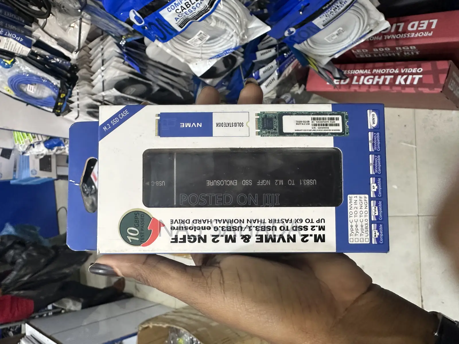 M2 SSD Hard Drive Case