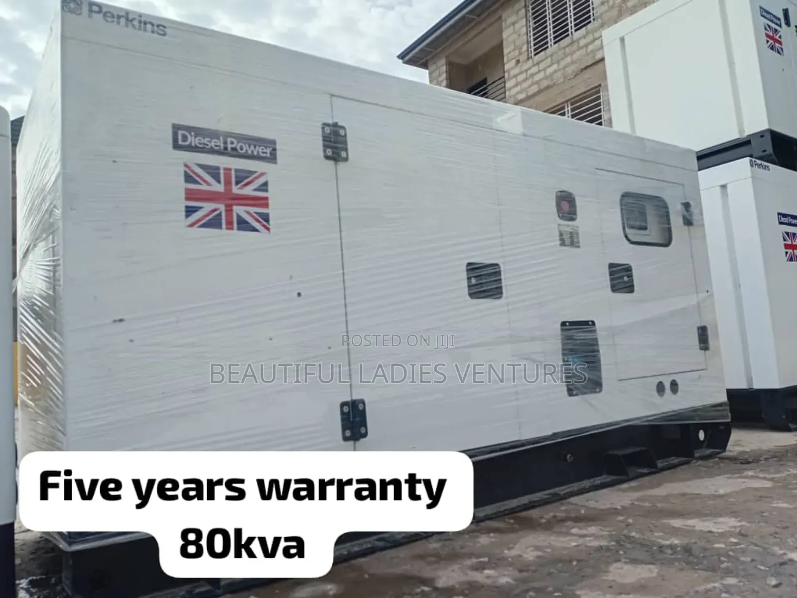 Good Shape 80kva Perkins Diesel Genset 70kw Diesel Perkins