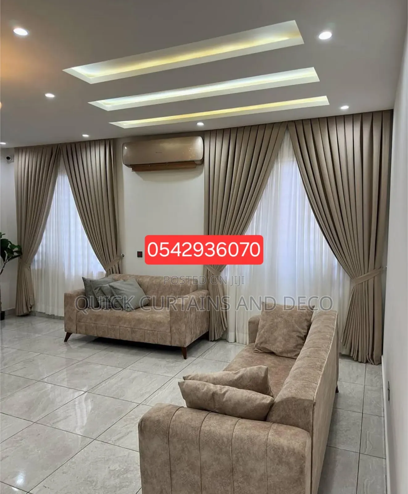Quick Curtains and Decorations