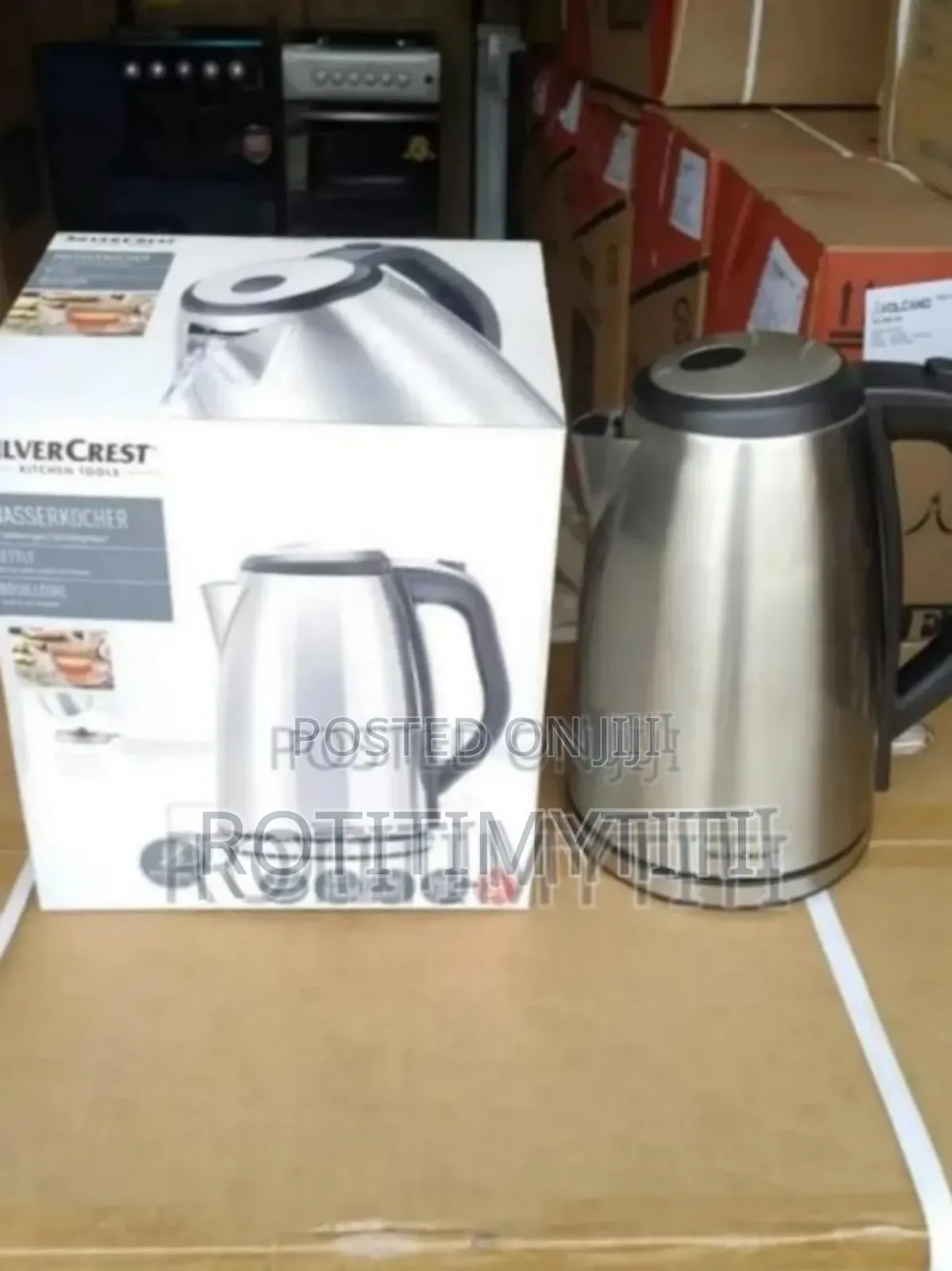 Sliver Crest 1.7liters Kettle Is Designed for Perfection