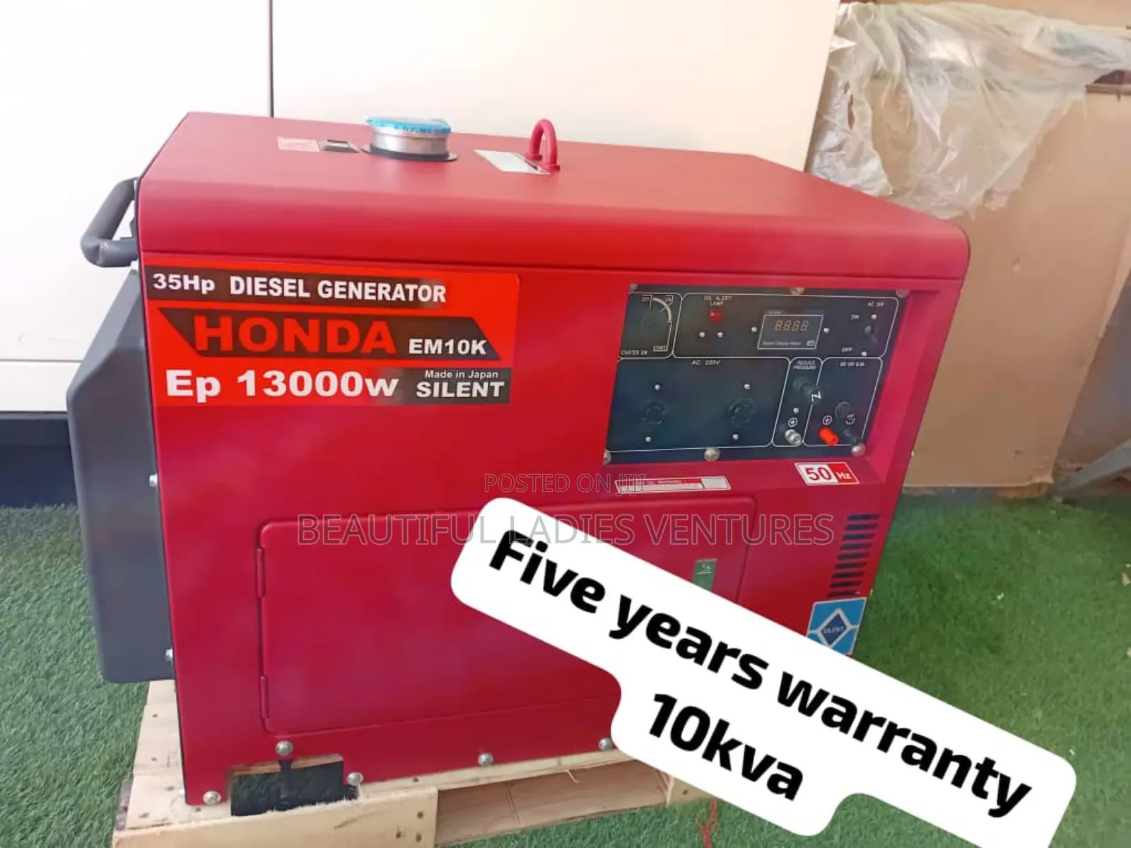 Adaptable 10kva Diesel Genset 10kva Diesel Honda Japan