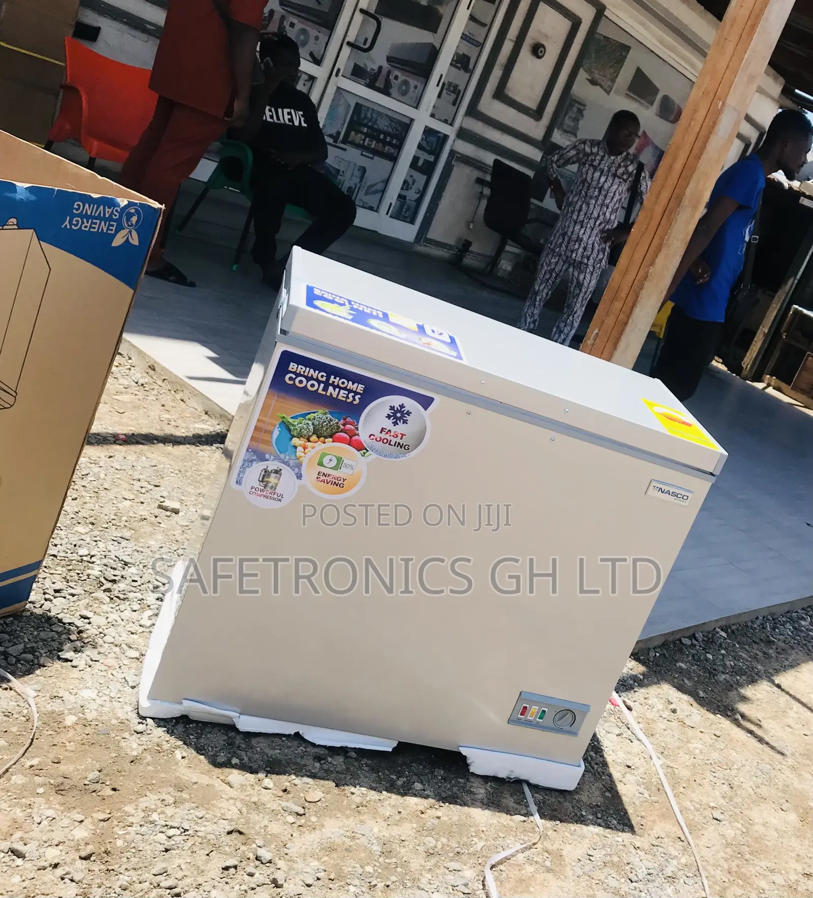 Kindly Order 200 Liters Singledoor Grey Nas-250 Freezer
