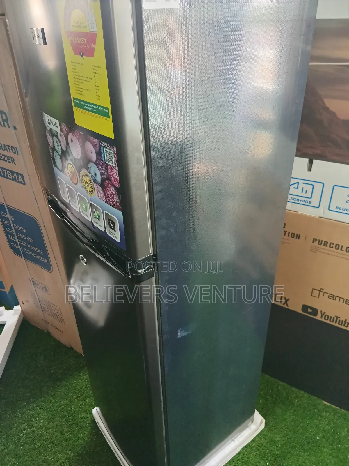 Super Cooling Pearl Fridge Top Freezer 165l Fridge