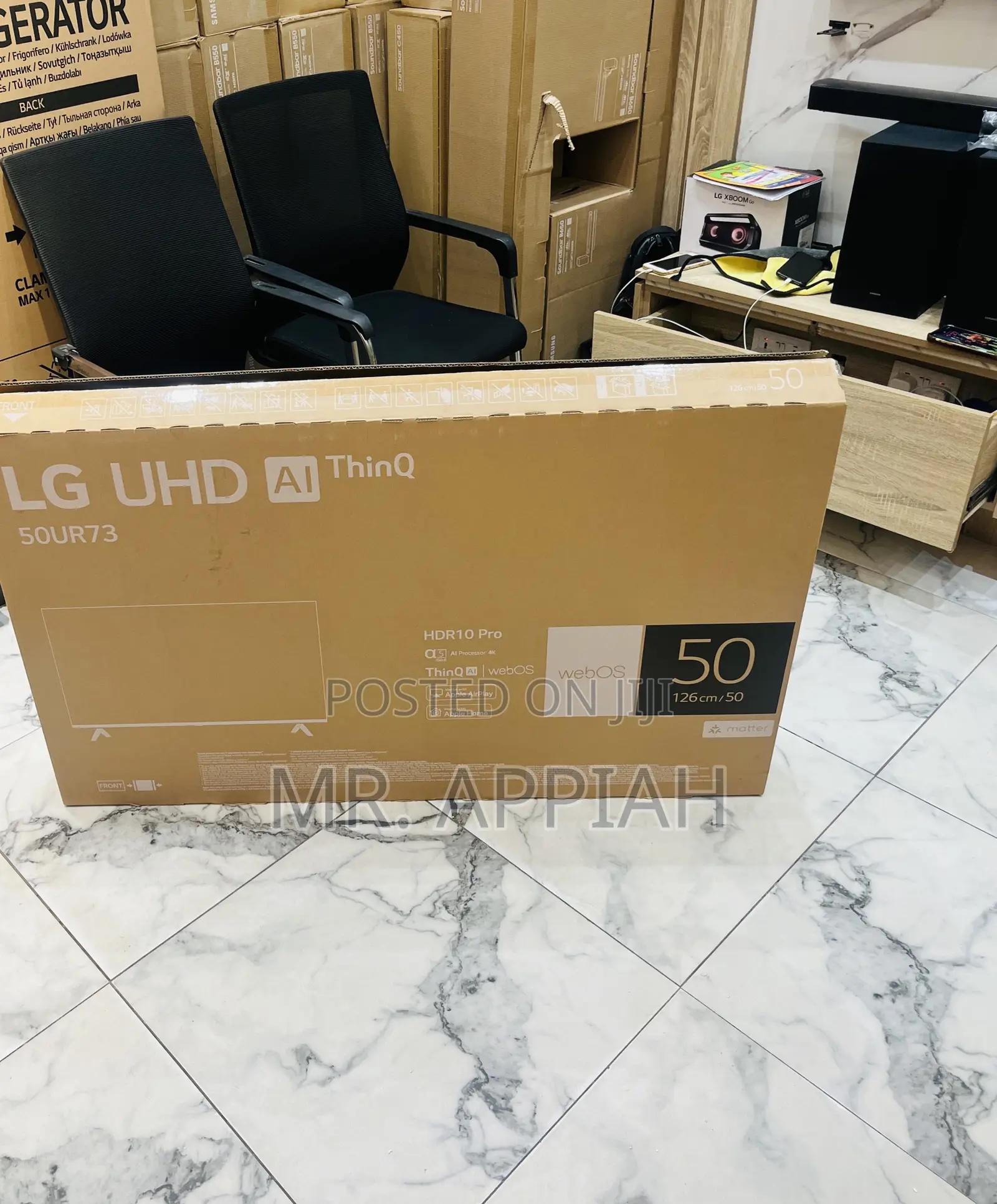 Well Built Lg55ur8000 55” Uhd Smart Screen Tv(Black).