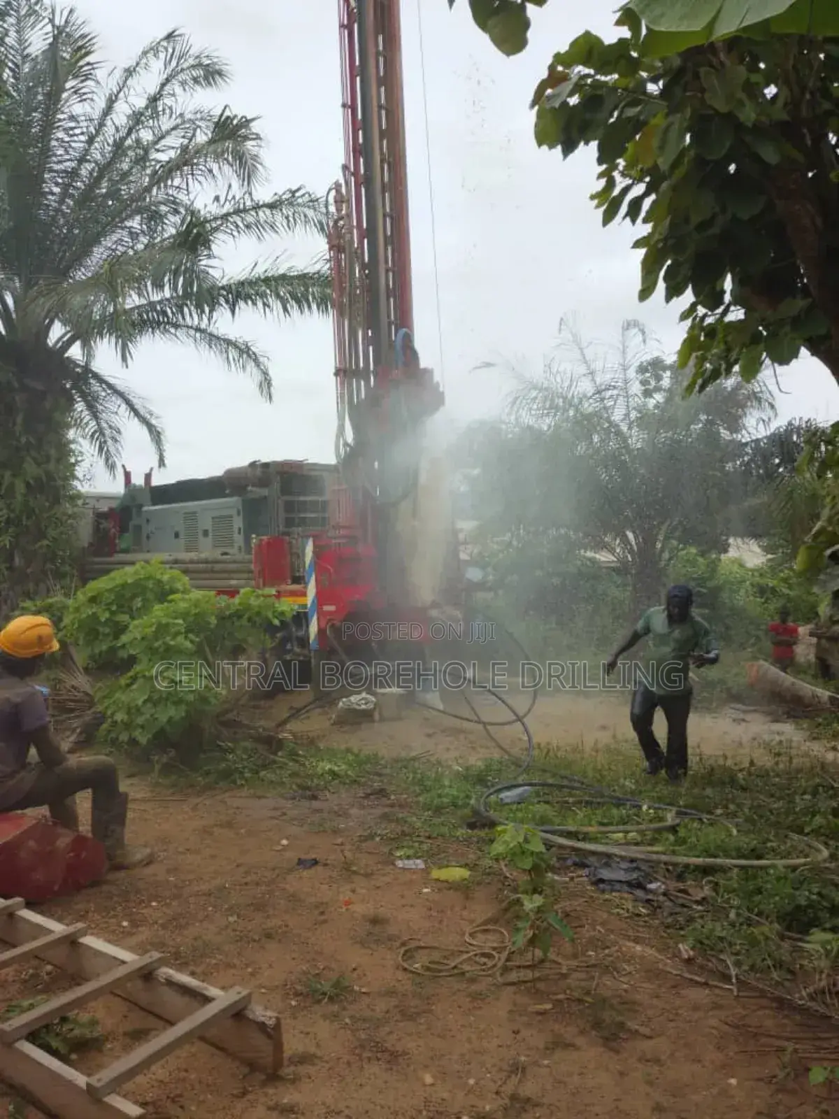 Bawjiase Borehole Drilling and Old Borehole Repair
