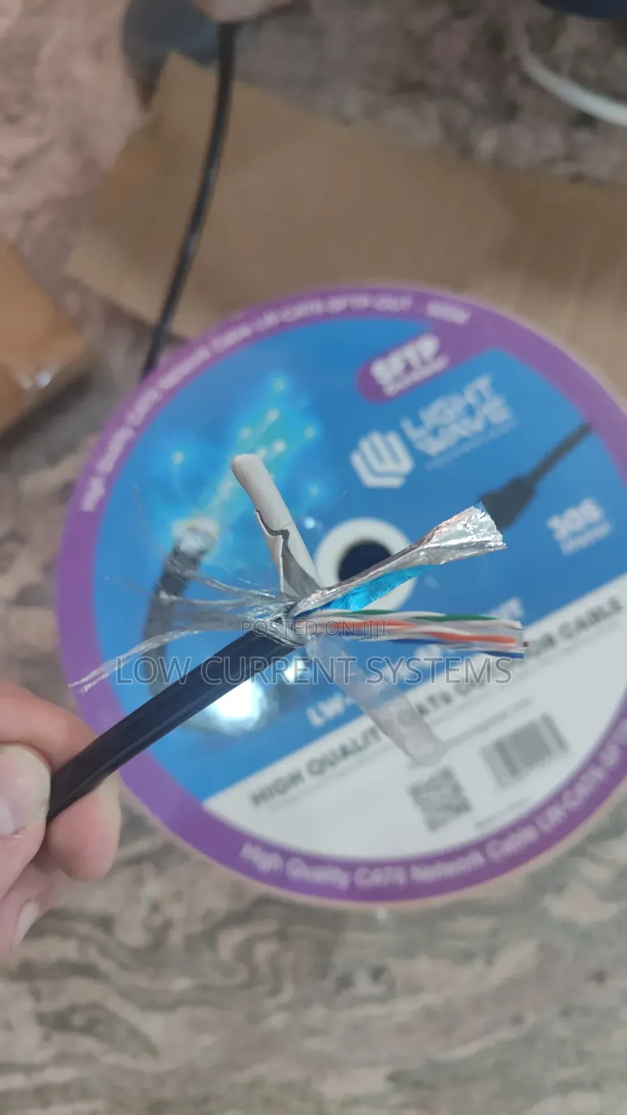 Network Cable Ftp Double Shielded Outdoor High Quality