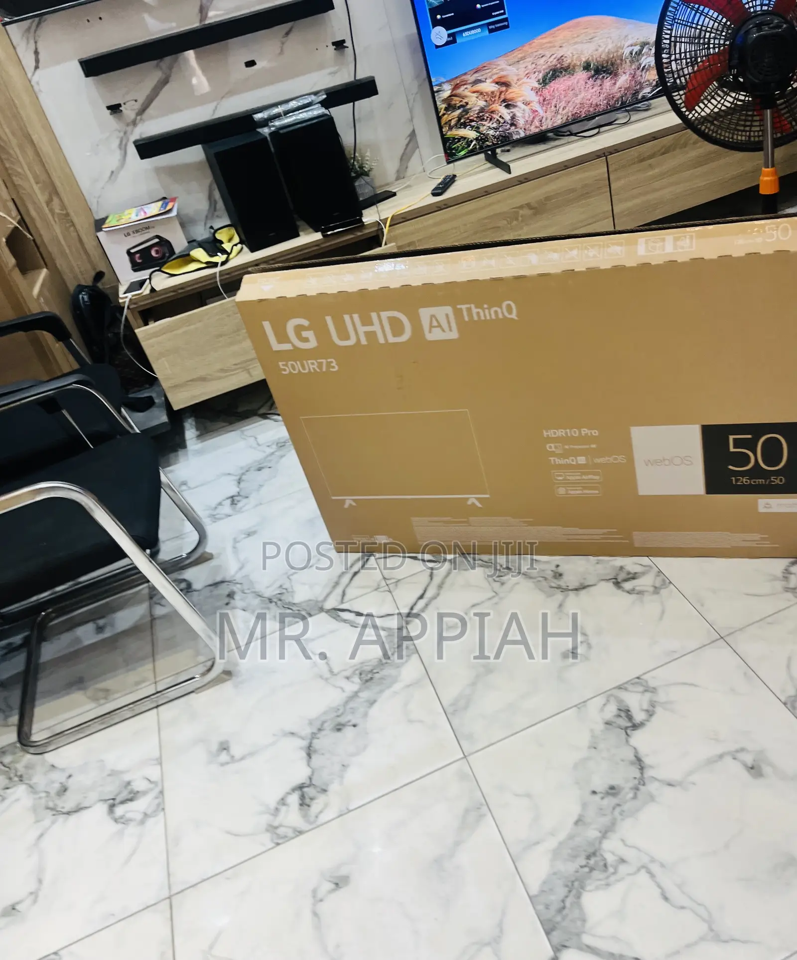 Powerful and Durable Lg50ur7300 50” Uhd Smart Screen Tv.