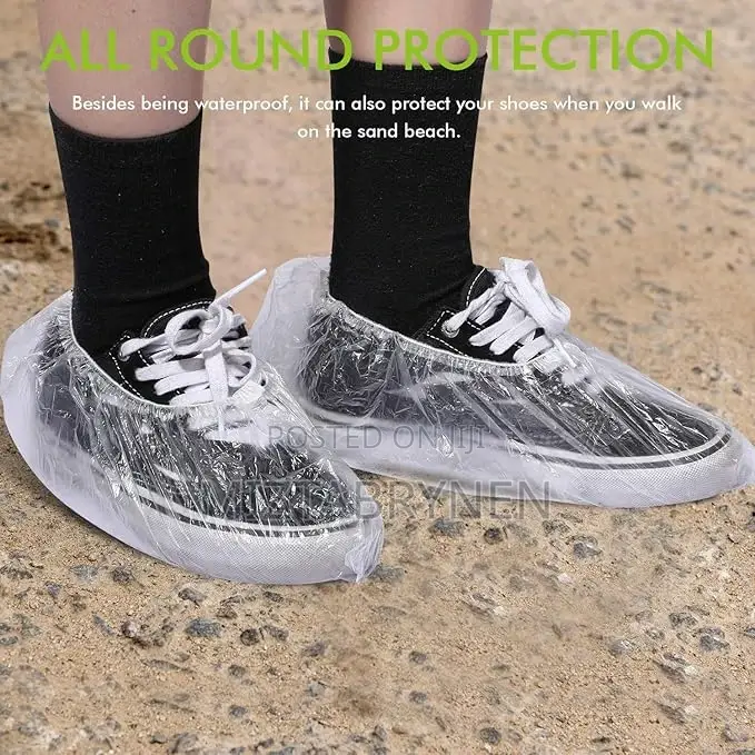Disposable Shoe Covers - 100 Pieces/Bag