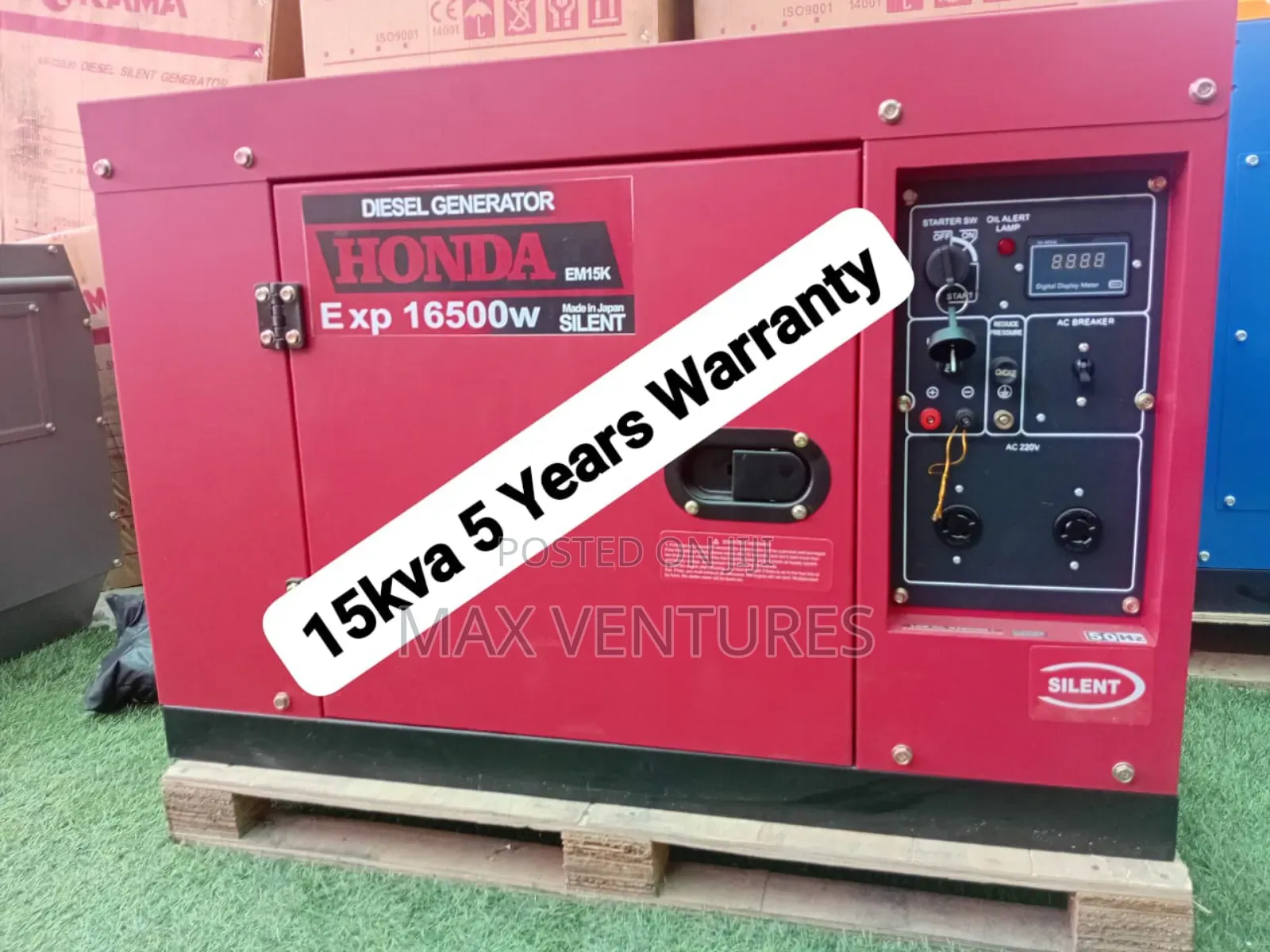 Honda 15kva Diesel Fuel Efficient Home Power Supply Japan