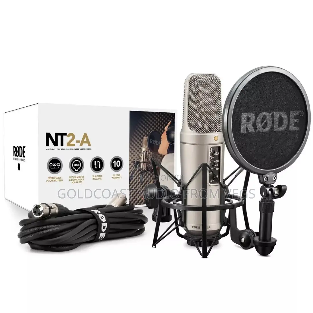 Rode Nt2-a Large Diaphragm Condenser Microphone