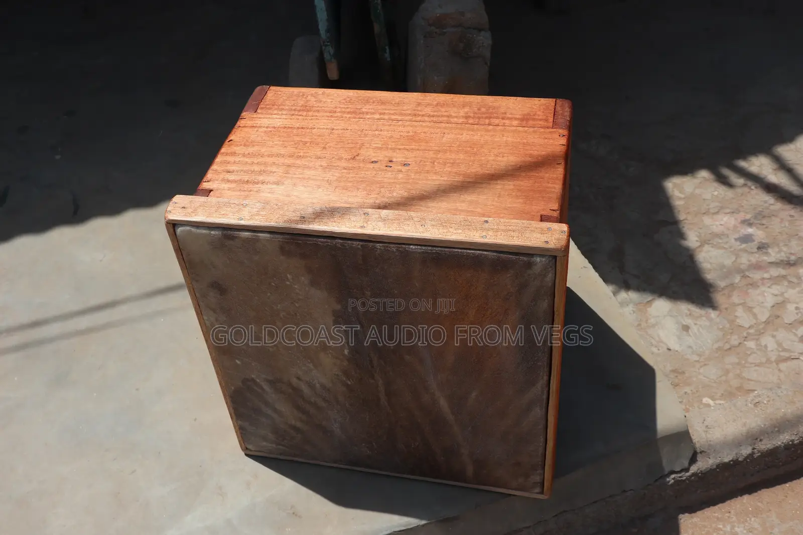 Gome Drum/ Box Drum (Stool Type)