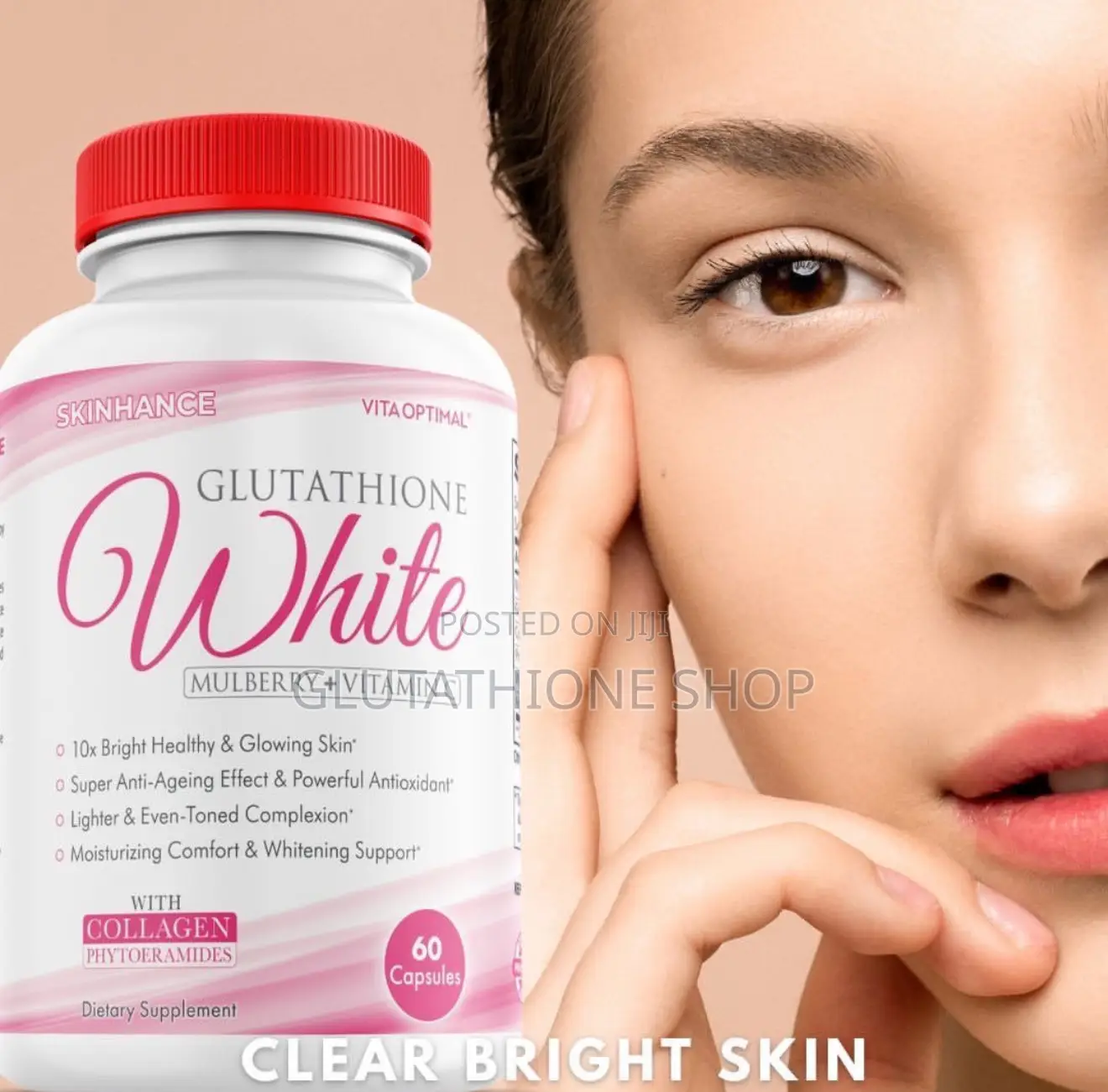 Skinhance Vitaoptimal Glutathione White X 60 Capsules