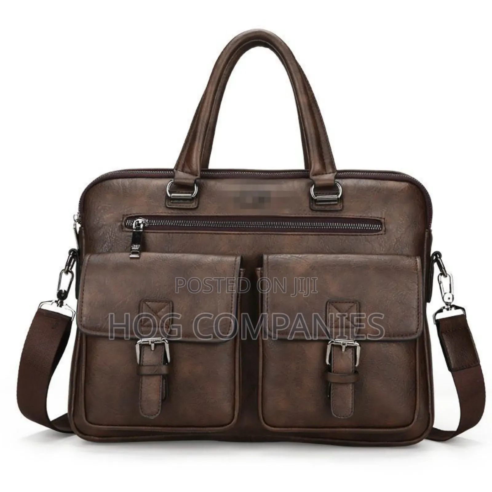 Shoulder Leather Briefcase Laptop Travel Bag -Fast Delivery in 2 Hours