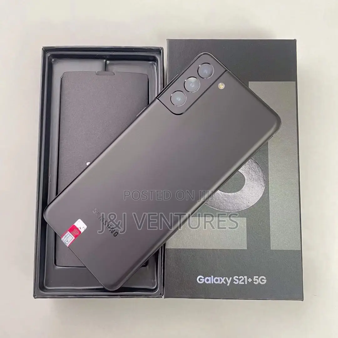 New Samsung Galaxy S21+ 5G 128 GB Black