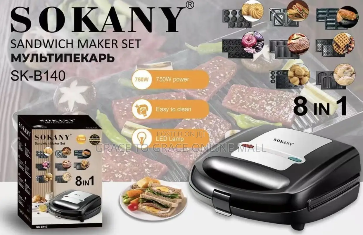 8in 1 Sandwich Maker