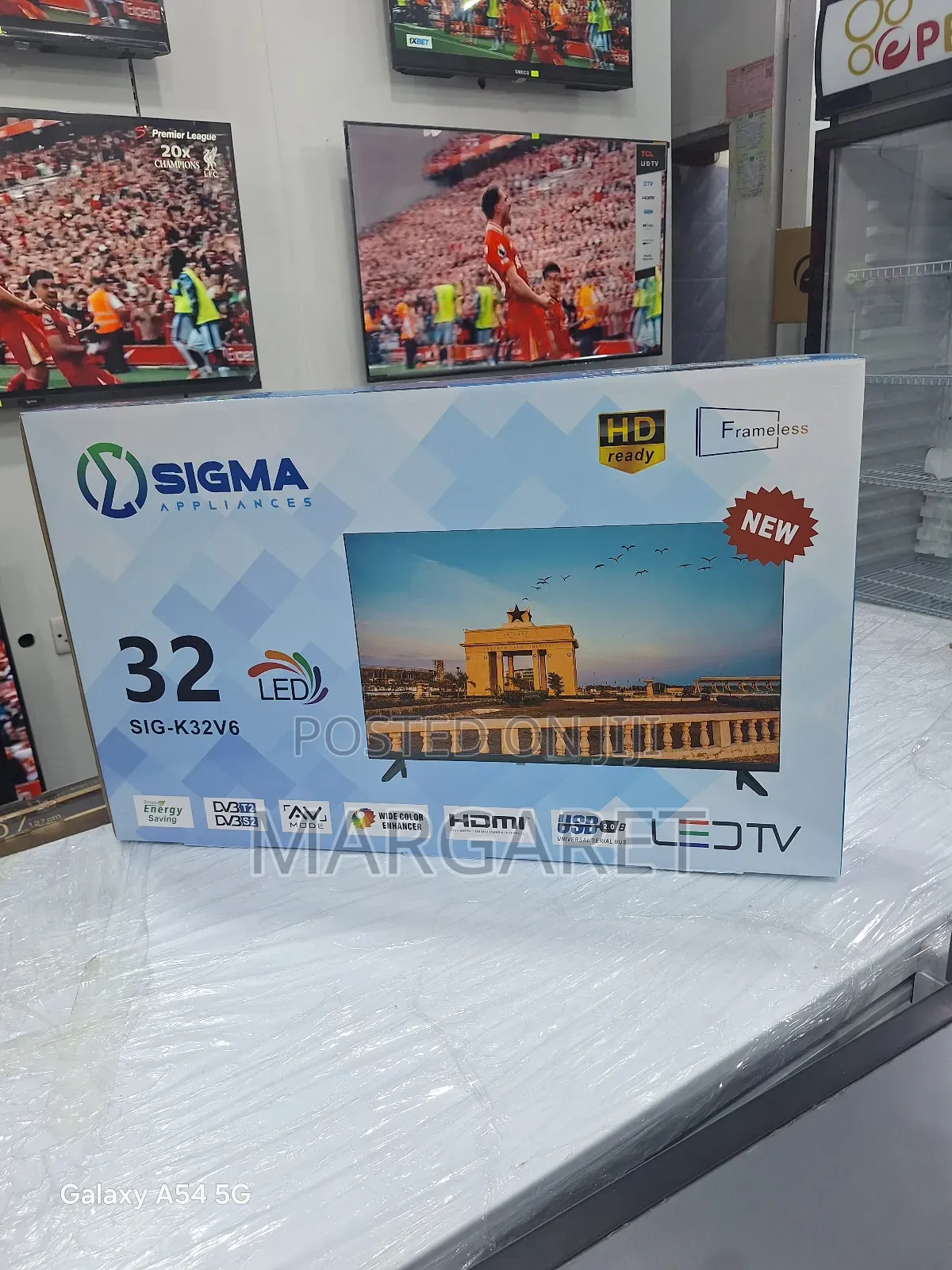 Fresh in Box Sigma 32 Inches Digital Satellite Television