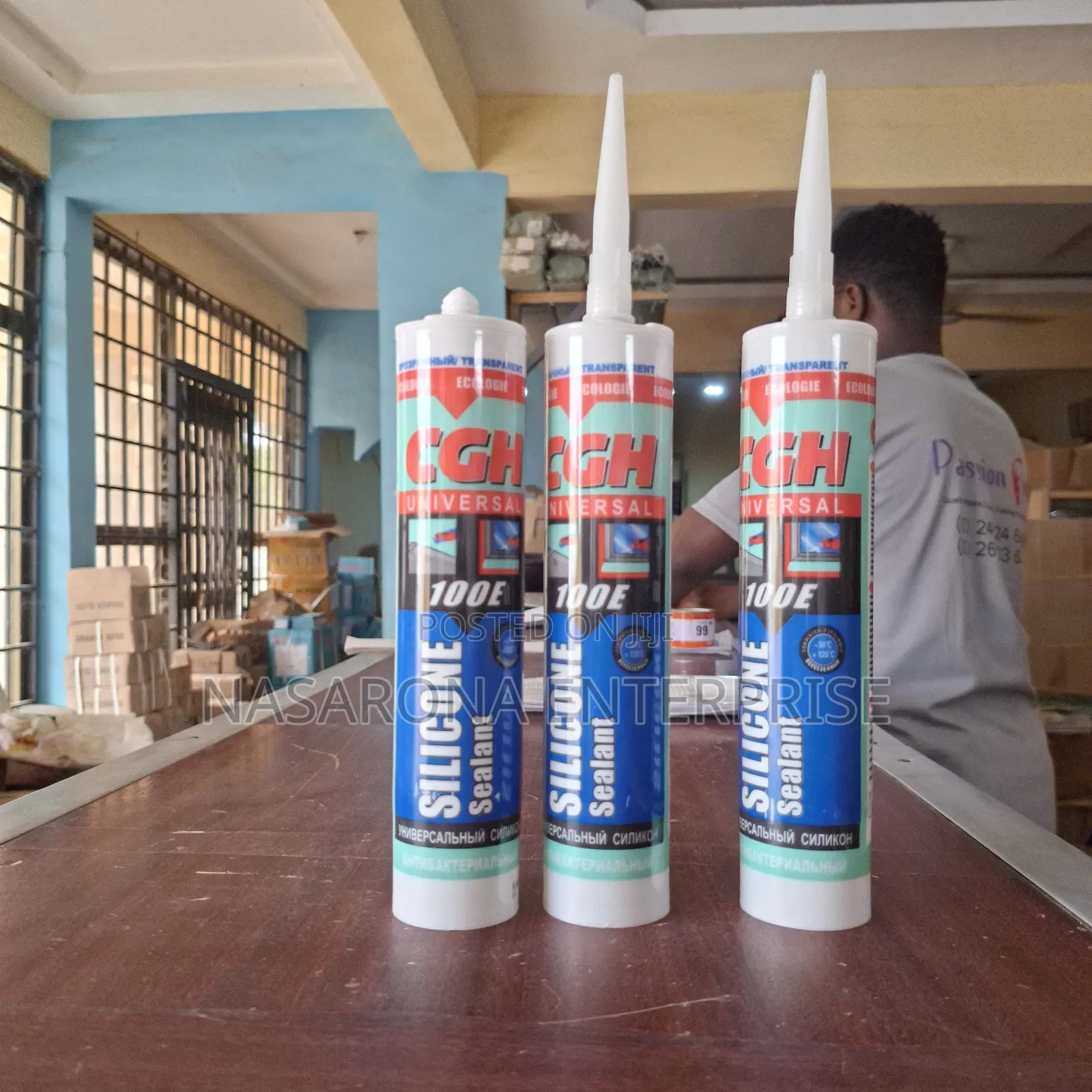 Cj Silicone Glue / Sealant (24 Pieces) Wholesale