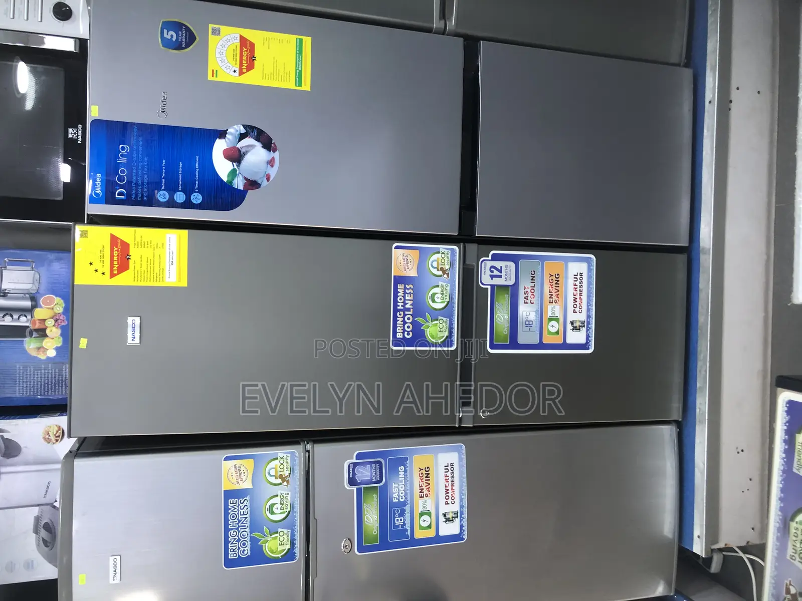 Neat Eco Friendly Nasco Bottom Freezer 170 Liters Available