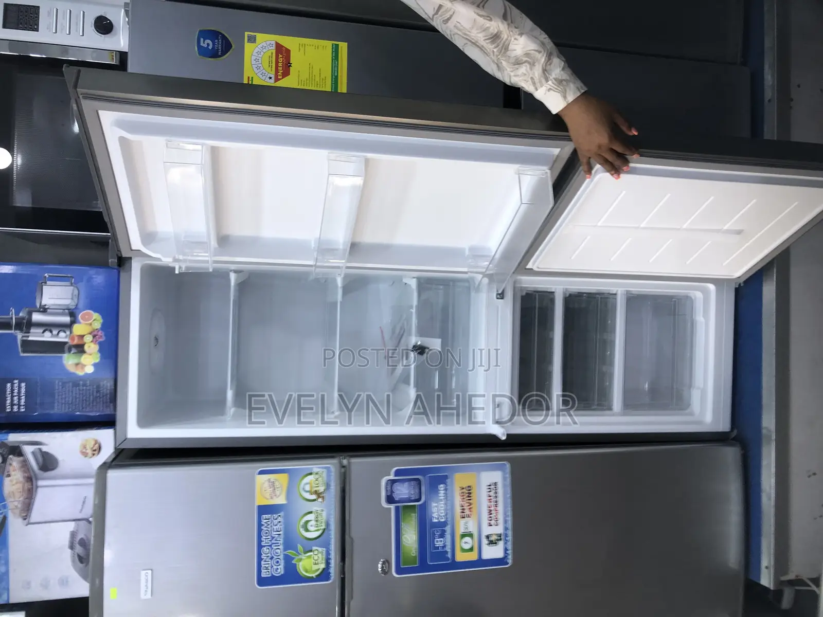 Neat Eco Friendly Nasco Bottom Freezer 170 Liters Available