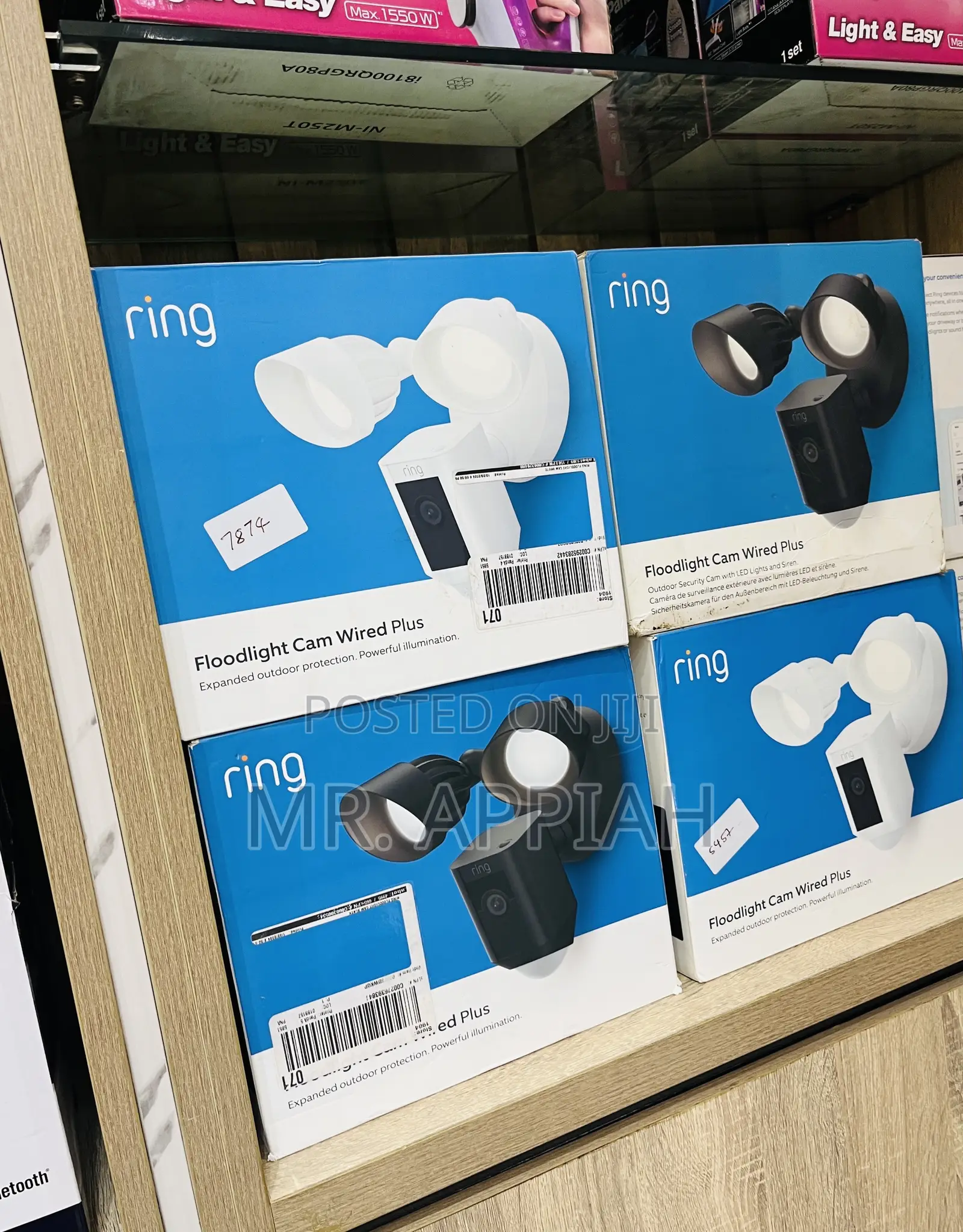 Sealed in Box Ring Floodlight Cam Wired(2021 Release)