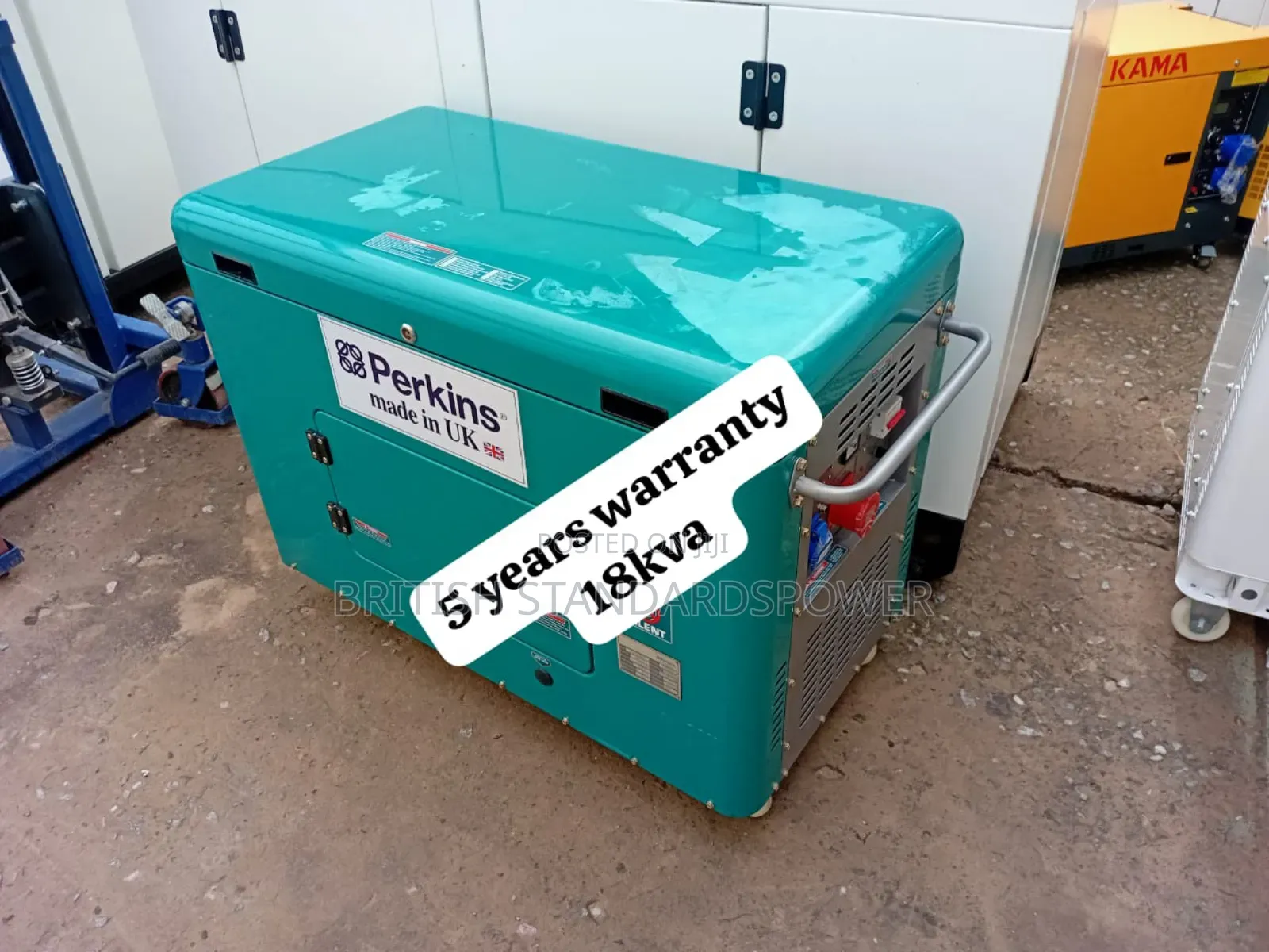 British Standard Power 18kva Silent Diesel Generator