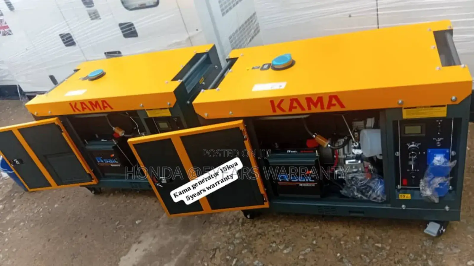 Power Your Day 15kva 16500watt Kama Generator Silent 15kva