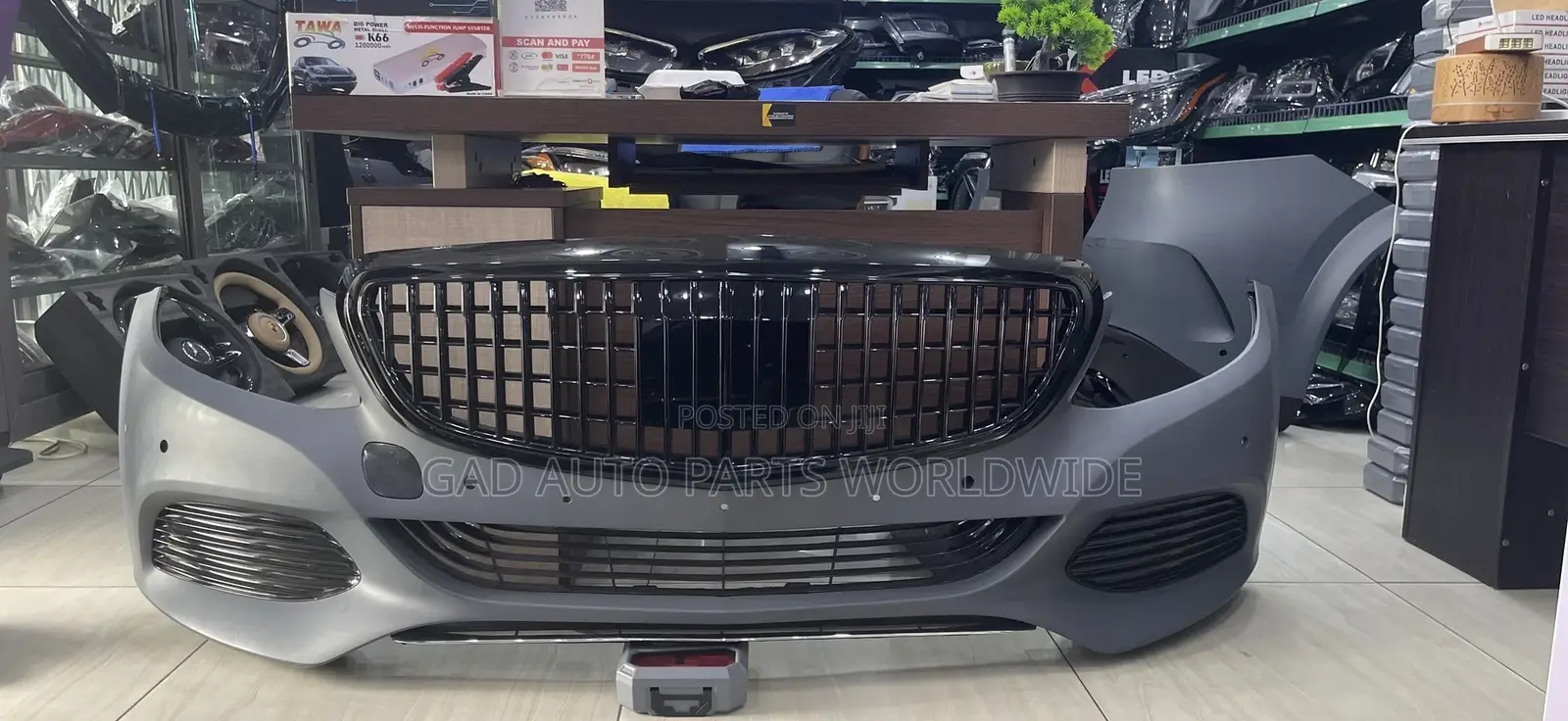 Mercedes Benz C-Class W205 Mayback Bumper 2015-2019